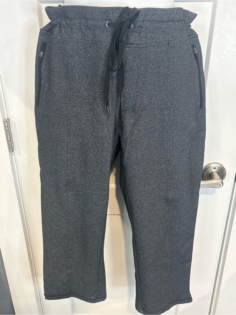 Women's Dark Gray Drawstring Jogger Pants